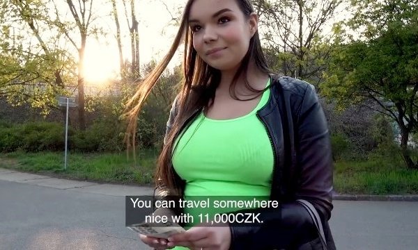 Девушка с большими титьками согласилась только за большие деньги. | Видео из нашей коллекции